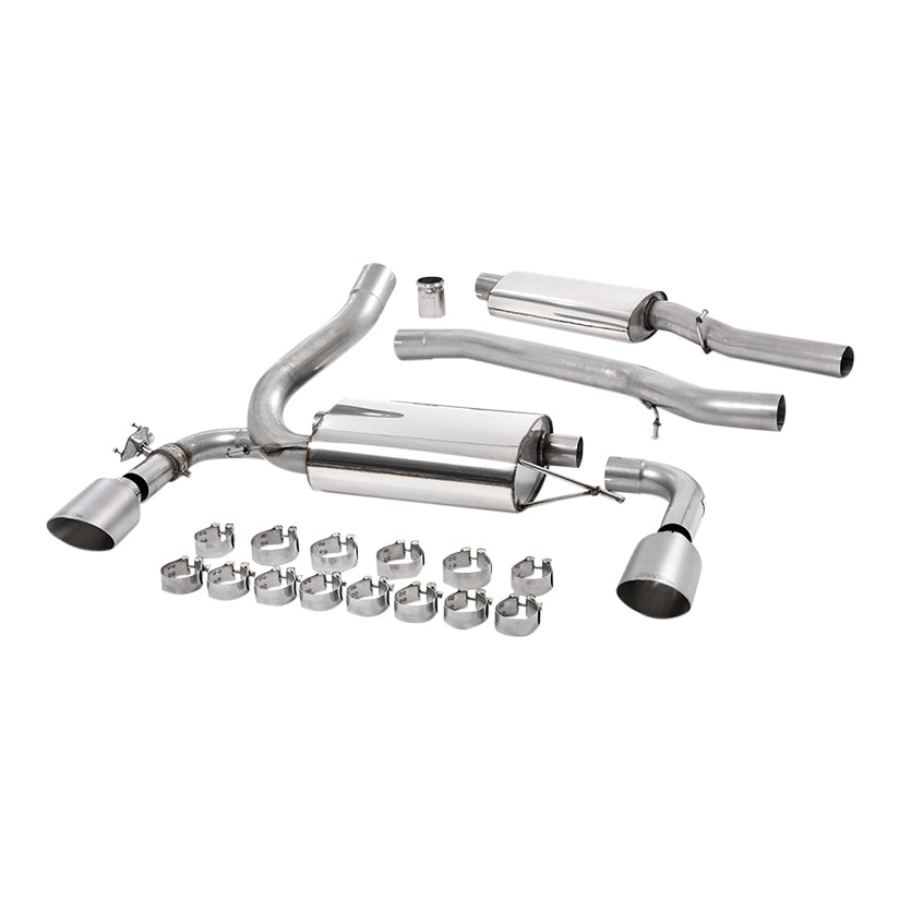 Milltek Ford Focus Mk3 RS 2.3-litre EcoBoost 4wd 5-Door Hatchback 2016-2018 Cat-back Exhaust