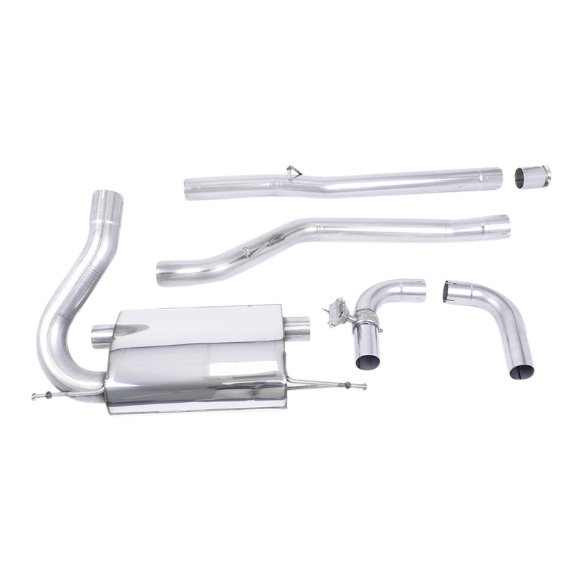 Milltek Ford Focus Mk3 RS 2.3-litre EcoBoost 4wd 5-Door Hatchback 2016-2018 Cat-back Exhaust