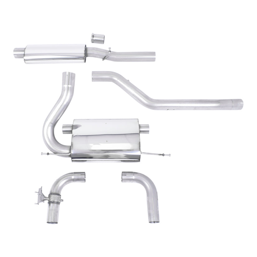Milltek Ford Focus Mk3 RS 2.3-litre EcoBoost 4wd 5-Door Hatchback 2016-2018 Cat-back Exhaust
