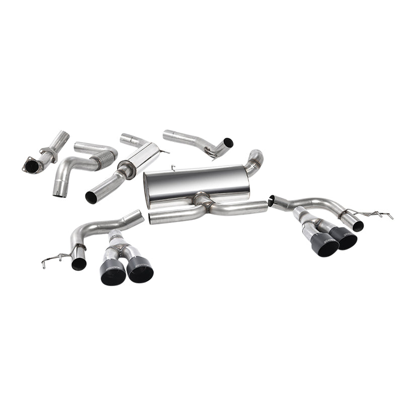 Milltek Honda Civic Type R FK2 Turbocharged 2.0 litre i-VTEC (LHD models only) 2015-2017 Cat-back Exhaust