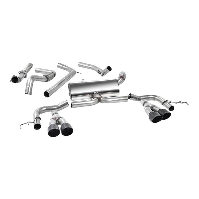Milltek Honda Civic Type R FK2 Turbocharged 2.0 litre i-VTEC (LHD models only) 2015-2017 Cat-back Exhaust