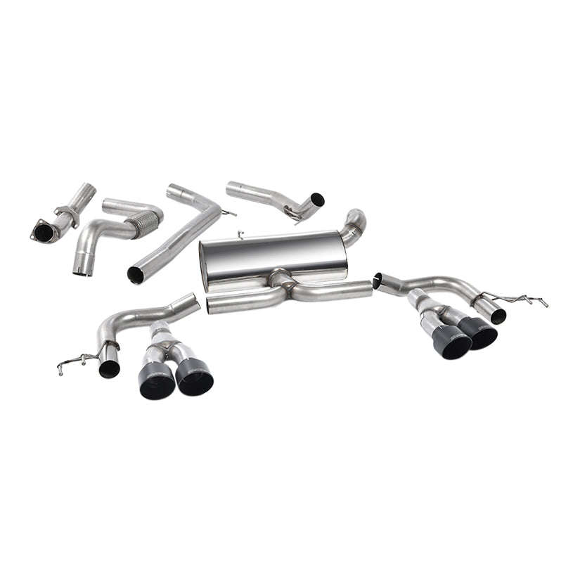Milltek Honda Civic Type R FK2 Turbocharged 2.0 litre i-VTEC (LHD models only) 2015-2017 Cat-back Exhaust