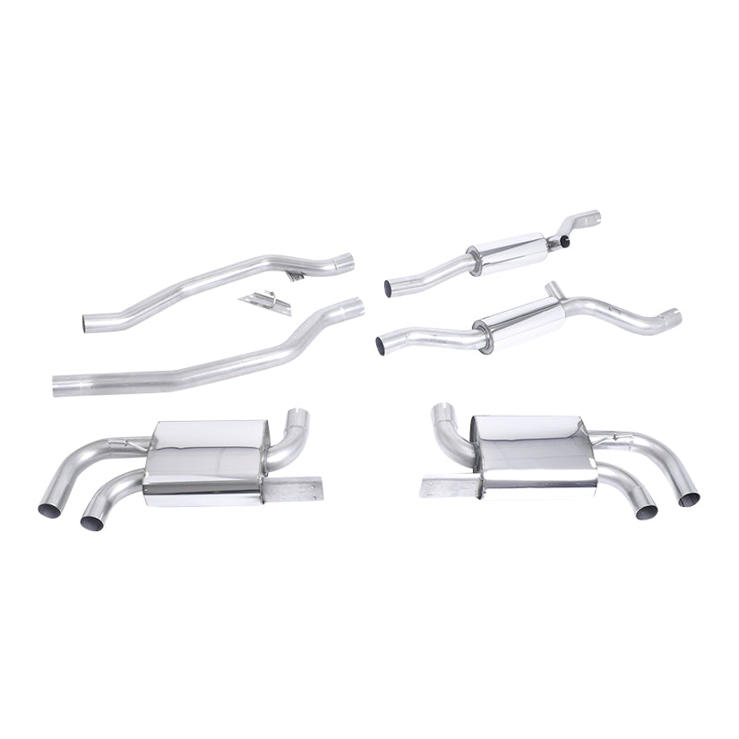 Milltek Porsche Cayenne 958 Turbo 4.8 V8 (Pre-Facelift) 2010-2014 Cat-back Exhaust