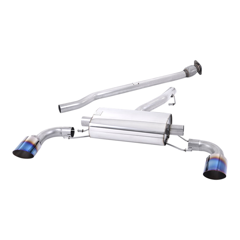 Milltek Toyota GT86 2.0 litre 2012-2021 Secondary Cat-back Exhaust