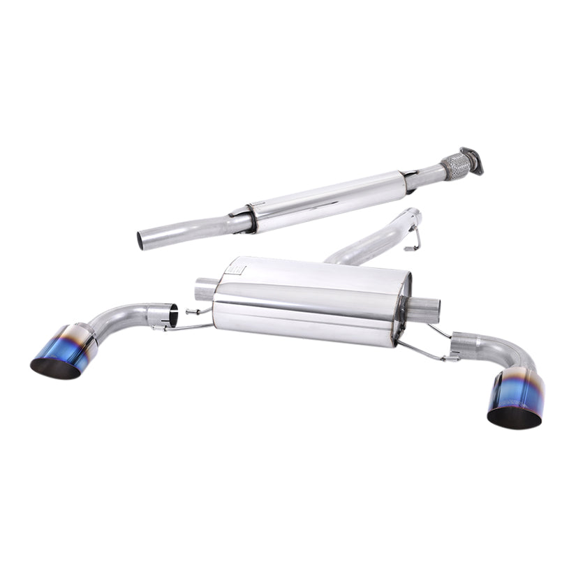 Milltek Subaru BRZ 2.0-litre 2012-2021 Secondary Cat-back Exhaust