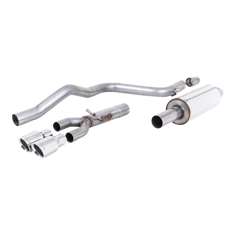 Milltek Seat Leon FR 2.0 TDI 150 SC and 5-door (manual and DSG-auto) 2013-2020 Cat-back Exhaust