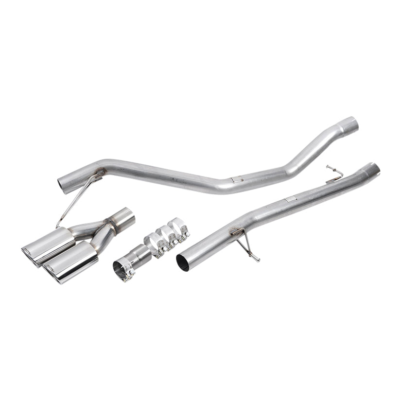 Milltek Volkswagen Transporter \ Caravelle T5 SWB 1.9 TDi (85ps & 104ps) 2WD and 4MOTION 2003-2009 Cat-back Exhaust