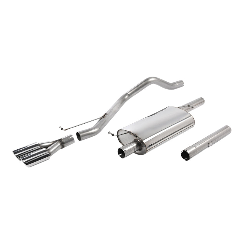 Milltek Volkswagen Transporter \ Caravelle T5 LWB 180PS 2.0-litre BiTDI 2WD and 4MOTION 2010-2015 Particulate Filter-back Exhaust