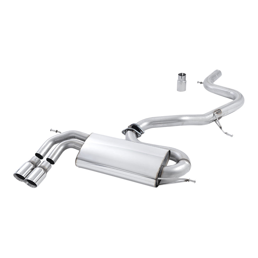 Milltek Audi A3 2.0T FSI 2WD 3 door 2003-2012 Cat-back Exhaust