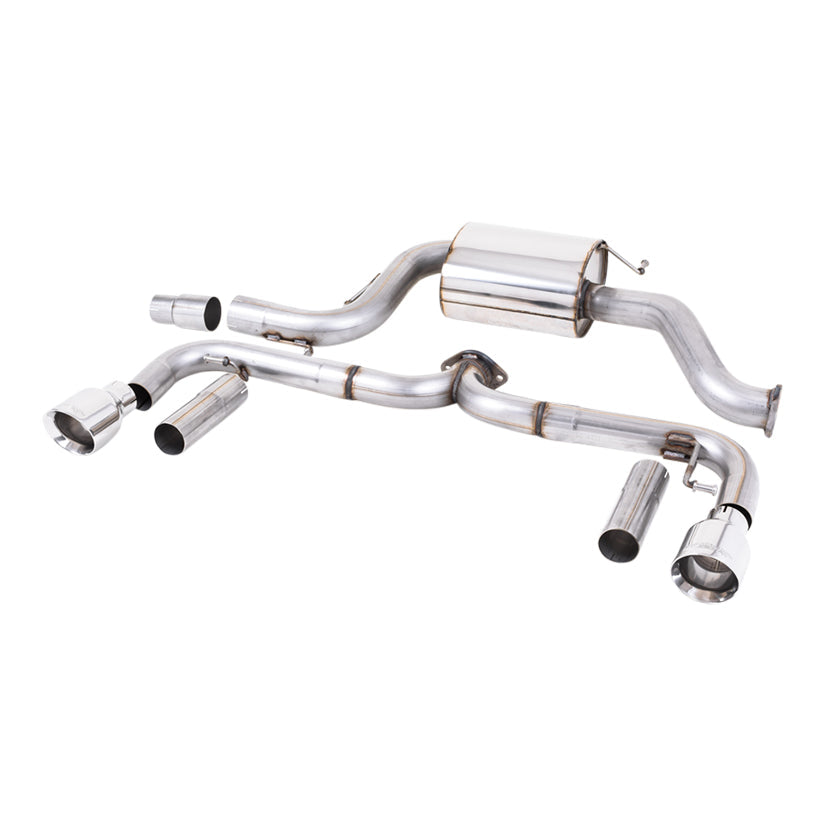 Milltek Volkswagen Beetle 2.0 TSI (A5 Chassis) 2011-2015 Cat-back Exhaust