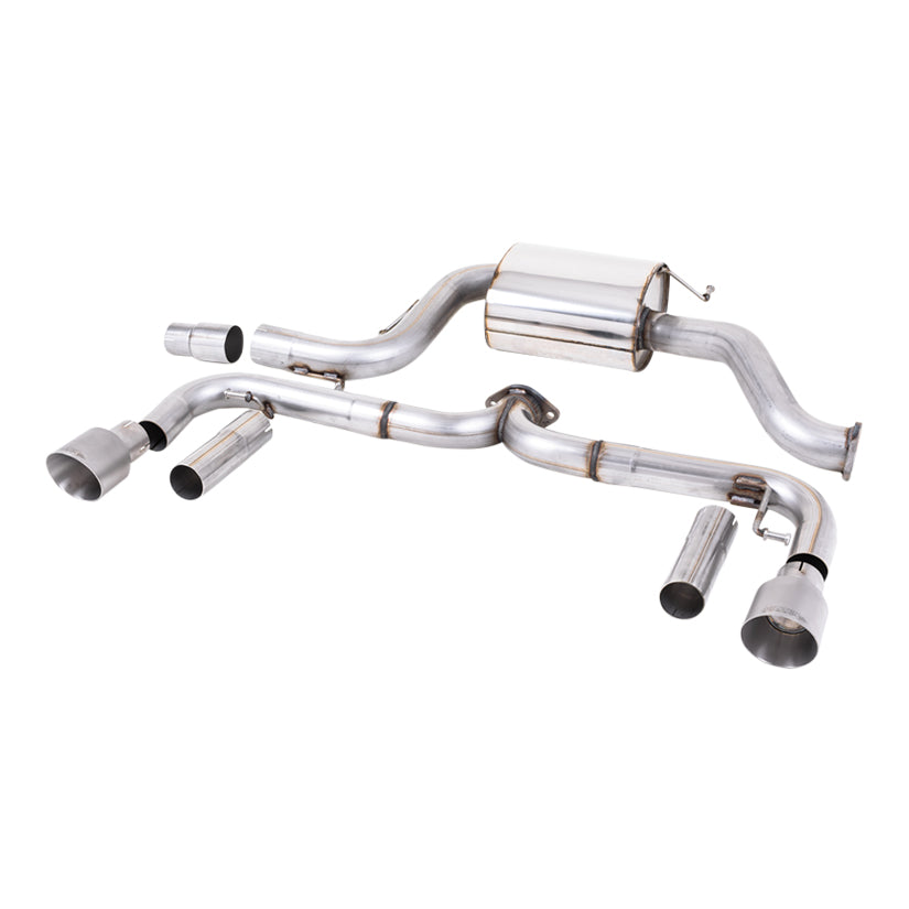 Milltek Volkswagen Beetle 2.0 TSI (A5 Chassis) 2011-2015 Cat-back Exhaust