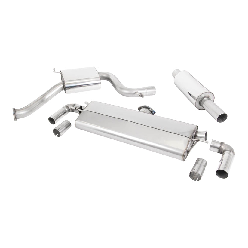 Milltek Volkswagen Golf MK7.5 GTi (Performance Pack Models & Non OPF/GPF Equipped Models Only) 2017-2018 Cat-back Exhaust