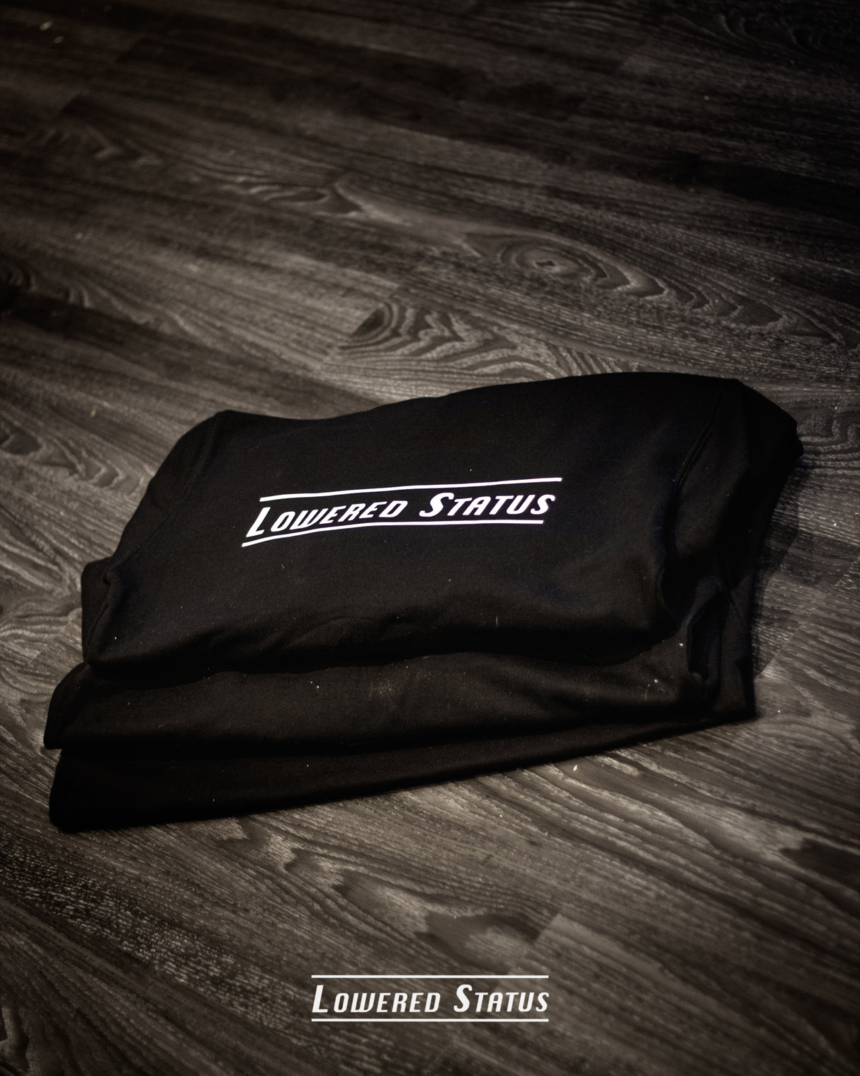 Lowered Status | Original Black Hoodie