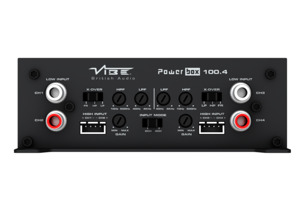 Vibe Powerbox 100 Watt - 4 Channel Class D Amplifier