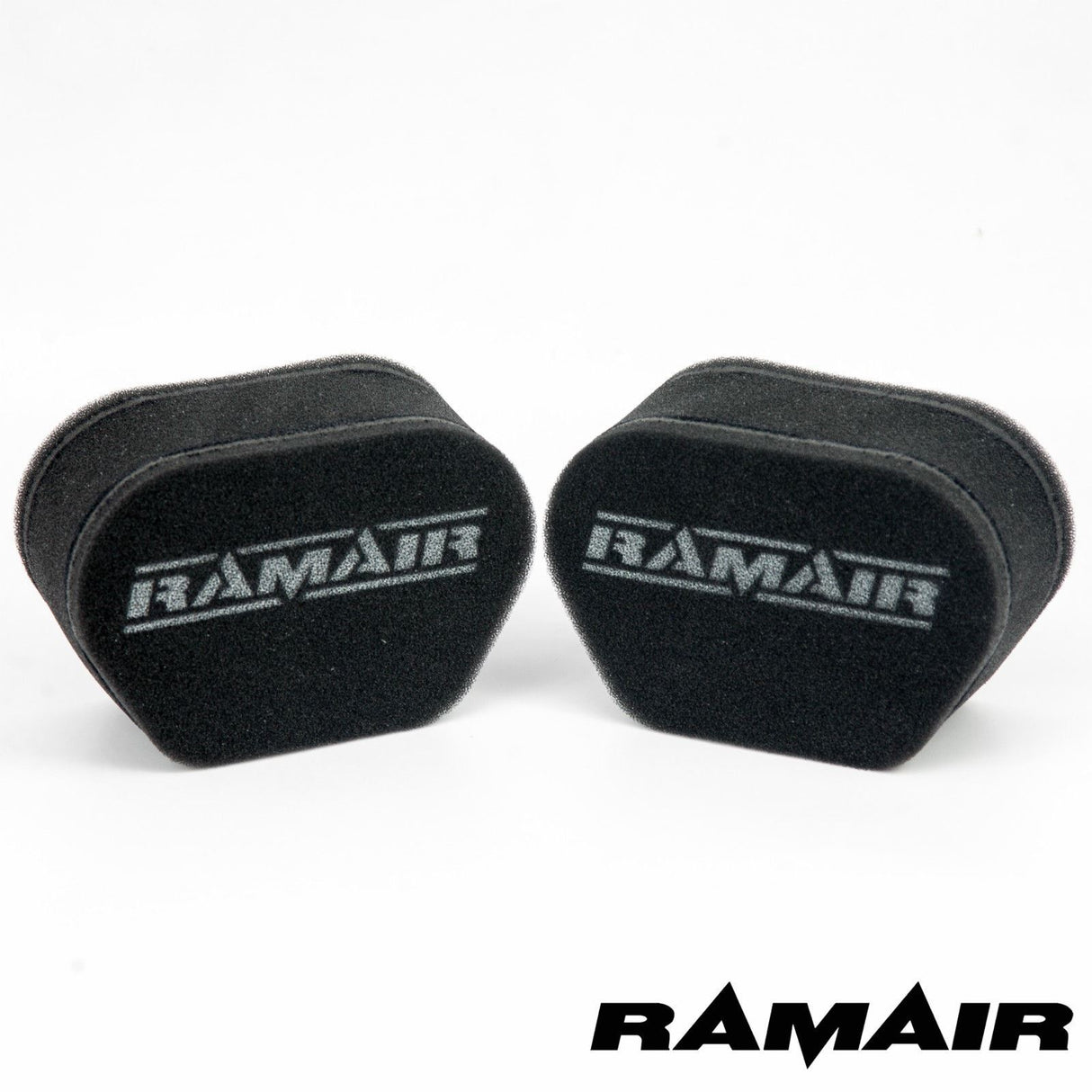 2x Twin Inlet Motorcycle Carb Sock Foam Air Filter 74mm
