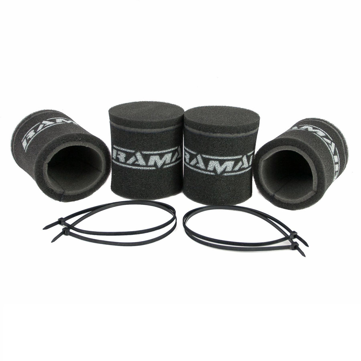 4x Single Inlet Motorcycle Carb Sock Foam Air Filter 102mm
