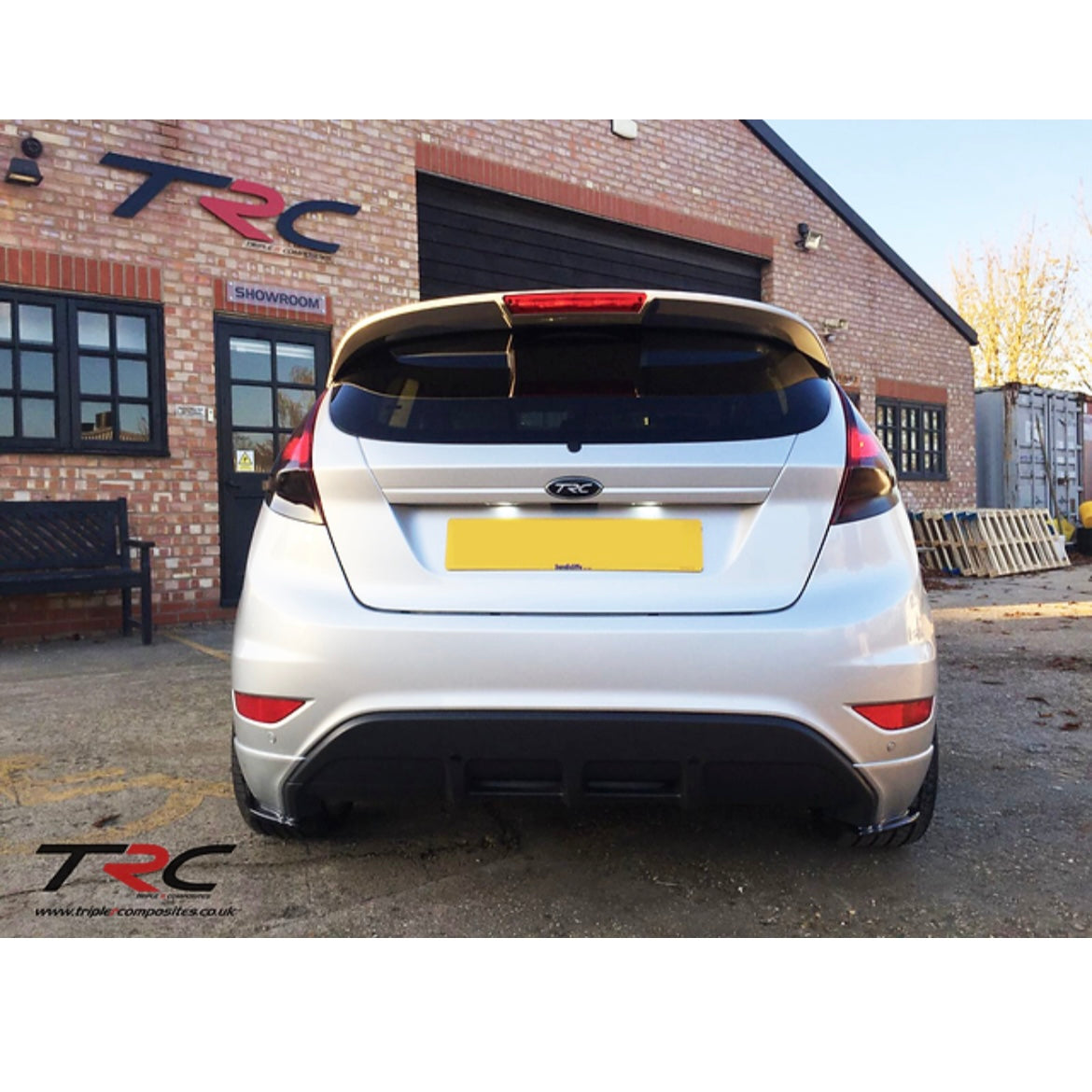 Ford Fiesta MK7 Zetec S Rear Spats