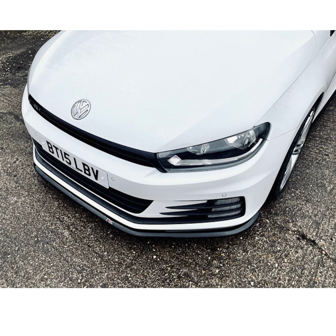 Volkswagen Scirocco R-Line FL Front Splitter