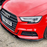 Audi  A3 8V S-Line / S3 8V Hatchback and Sportback (FL) Front Splitter