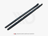 Maxton Design Side Skirts Diffusers V.4 Seat Leon Mk3 Cupra / FR Facelift