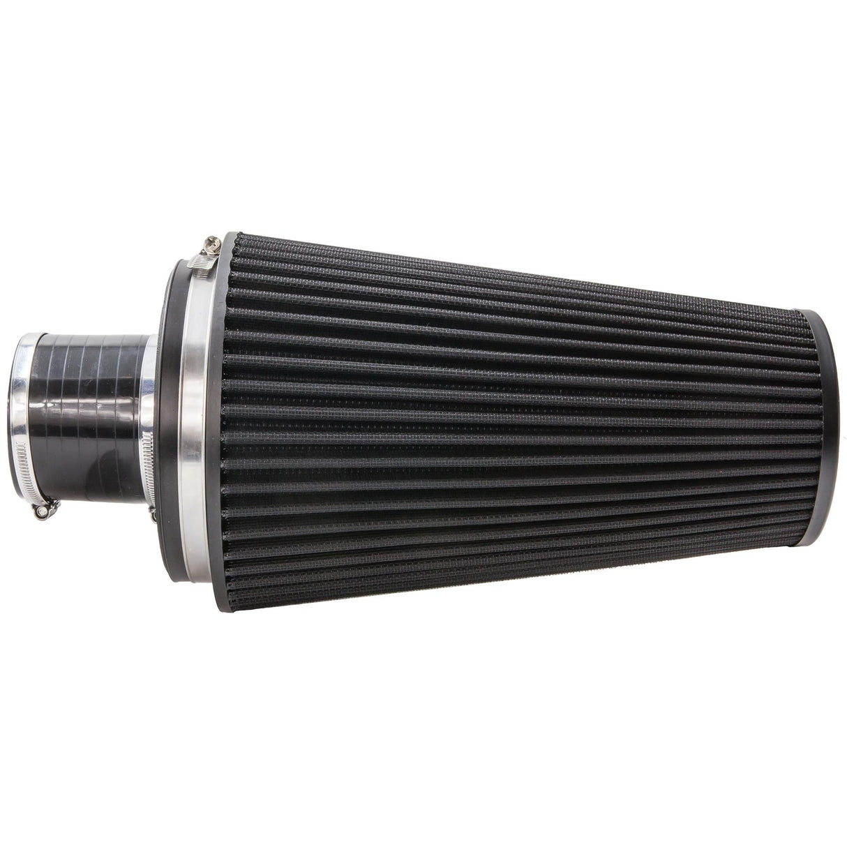 Ramair Pleated 90mm (3.5inch) ID Neck XLarge Cone Air Filter with Velocity Stack and Coupling
