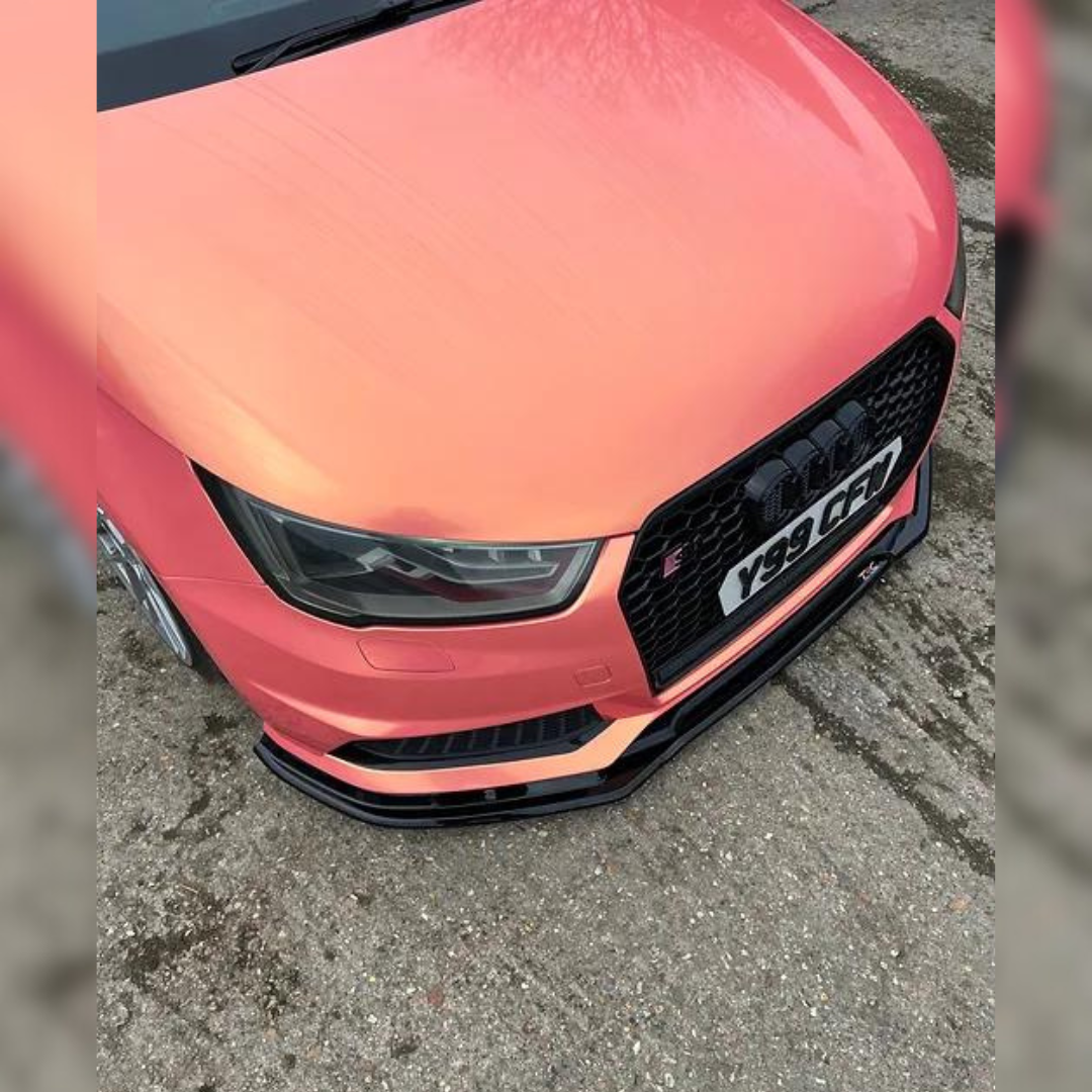 Audi S1 8X V2 Front Splitter