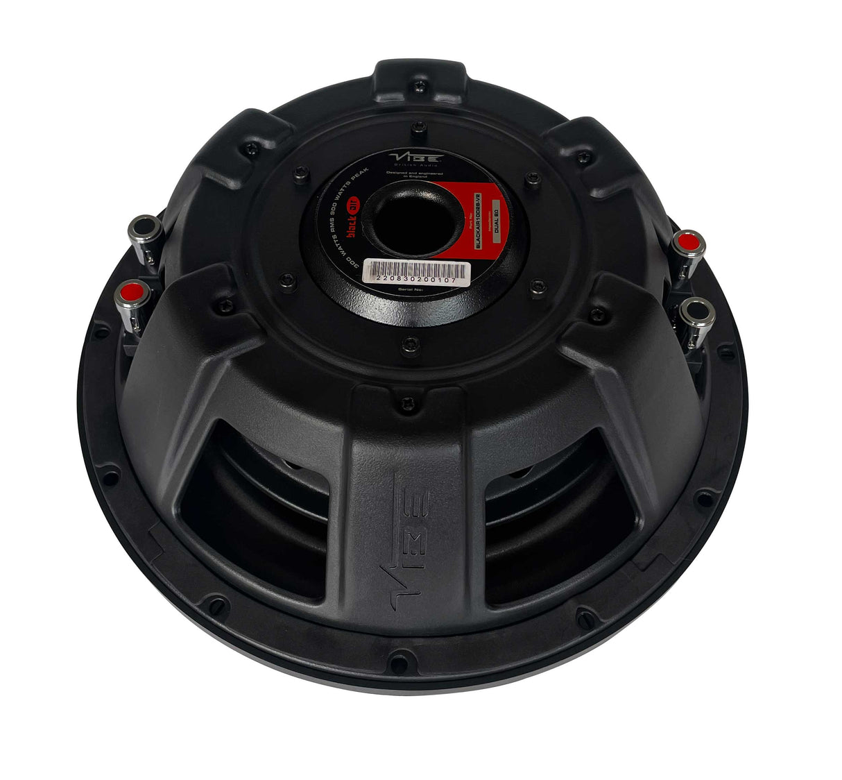 Vibe BlackAir 10" Slimline Subwoofer - 900 Watt