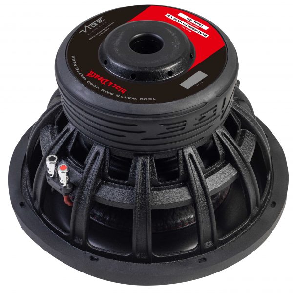 Vibe BlackDeath 12" StreetBass Subwoofer - 4500 Watt