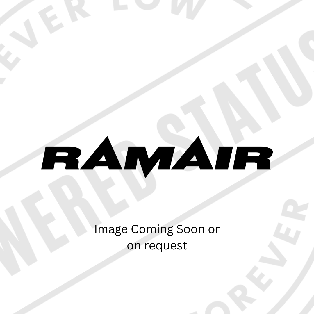 Ramair Aluminium Large Neck Universal Cone Air Filter  - 60mm / Silver