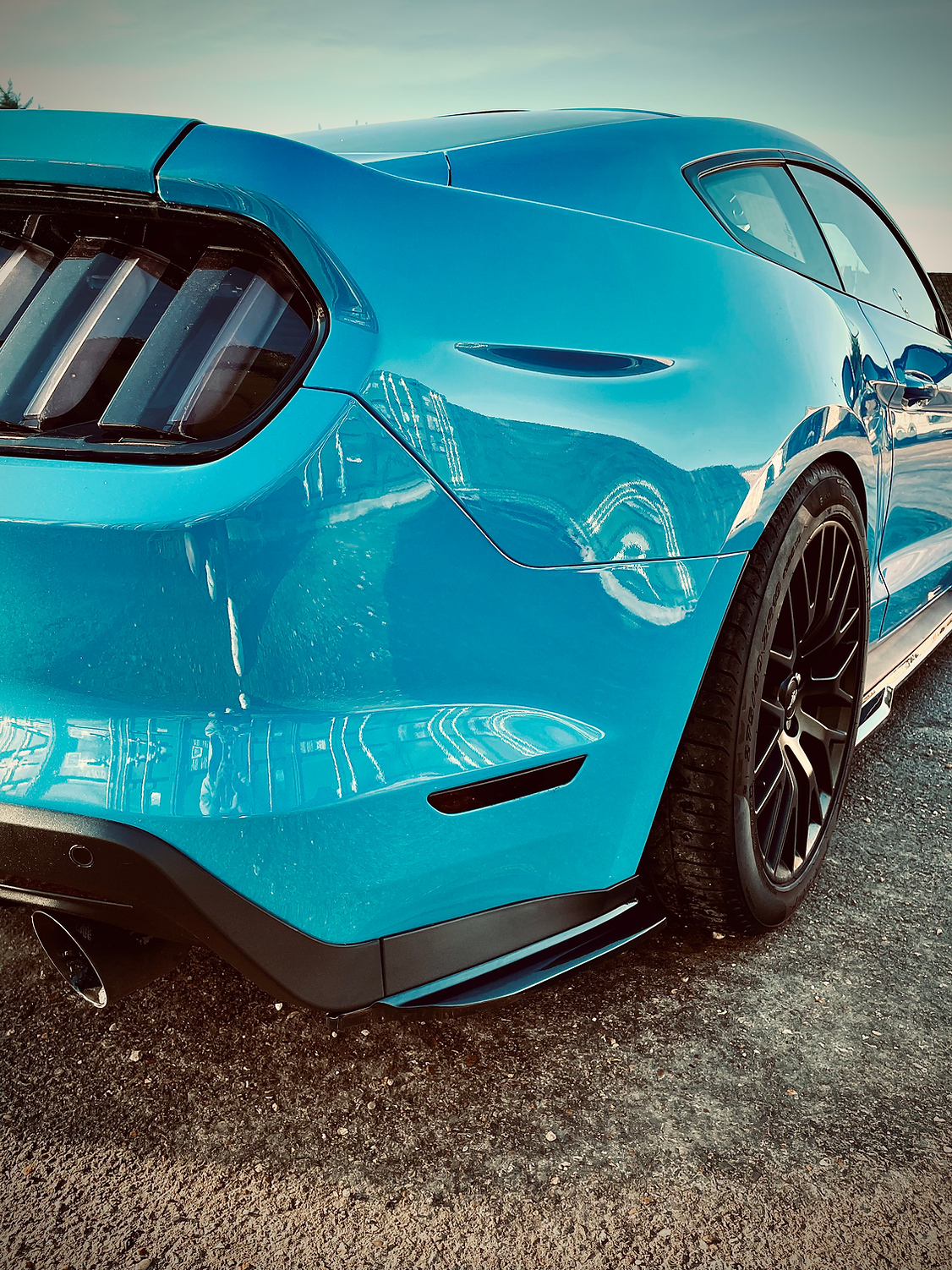 Ford Mustang S550 5.0L GT Pre Facelift - Rear Spats