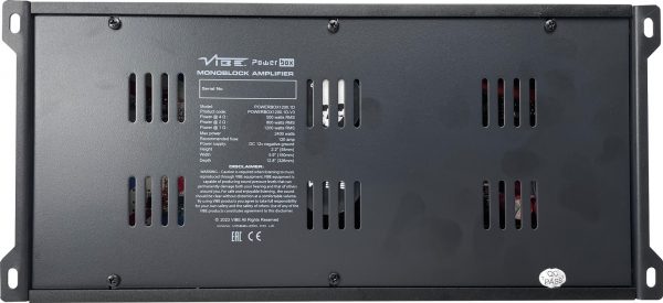 Vibe Powerbox 1200 Watt Monoblock Car Amplifier