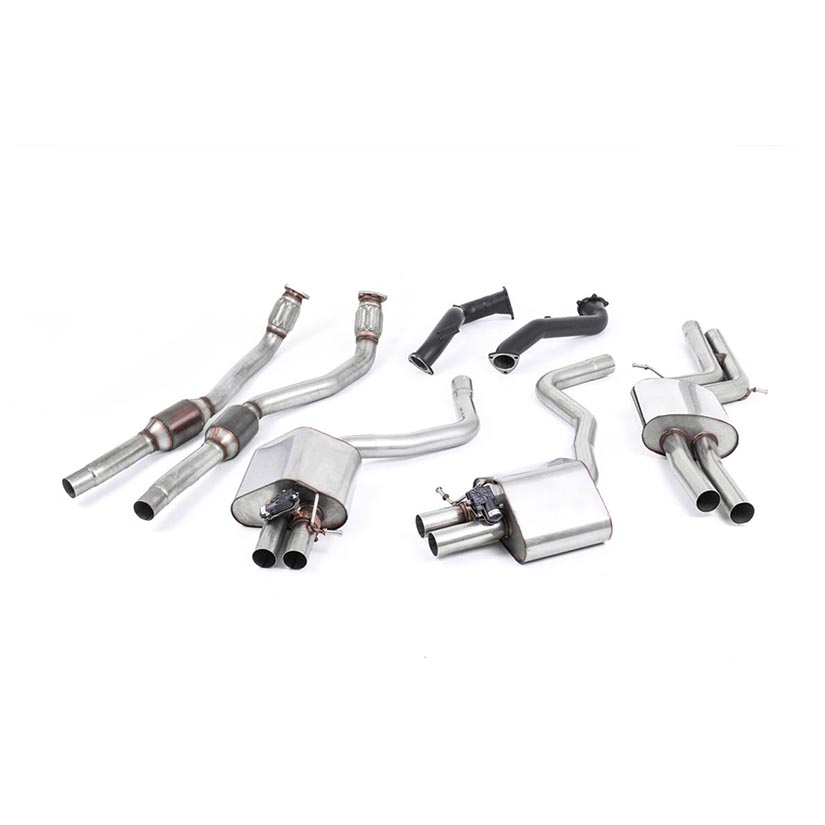 Milltek Audi RS7 C7 Sportback 4.0 V8 TFSI biturbo inc Performance Edition 2013-2018 Full System Exhaust
