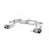 Milltek Skoda Octavia vRS 2.0 TSI 245PS Hatch & Estate (manual and DSG-auto Non-OPF/GPF & Post Facelift) 2018-2019 Cat-back Exhaust