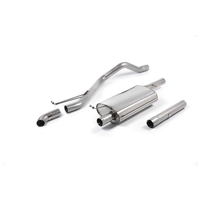 Milltek Volkswagen Transporter \ Caravelle T5 LWB 1.9 TDi (85ps & 104ps) 2WD and 4MOTION 2003-2009 Cat-back Exhaust