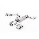 Milltek Volkswagen Golf Mk7.5 R 2.0 TSI 310PS (Non-GPF Equipped Models Only) - 80mm Race Systems 2017-2021 Cat-back Exhaust