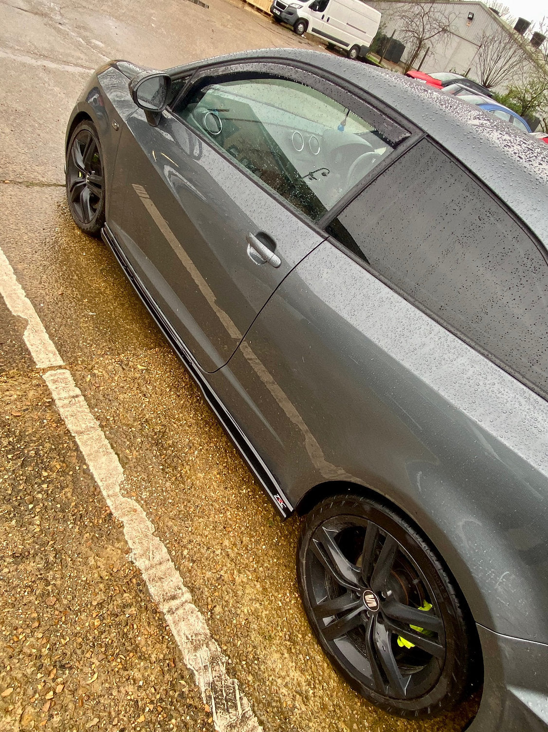 Seat Ibiza MK5 FR Facelift 6J - Side Skirt Splitters