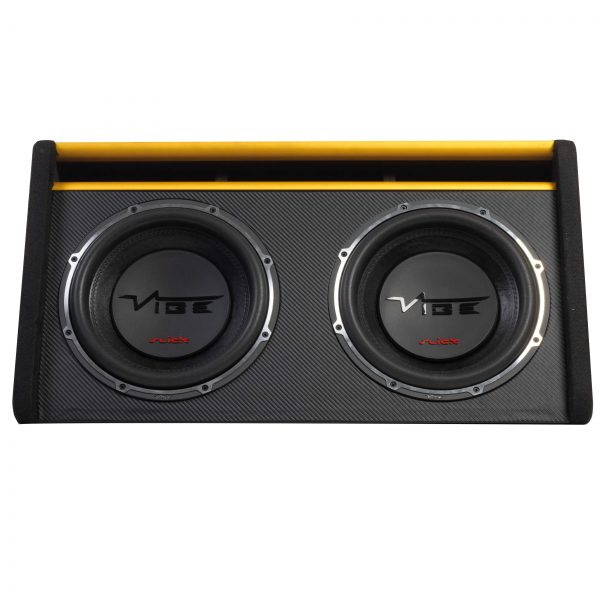 Vibe Slick 12" Twin Passive Bass Enclosure - 3000 Watt