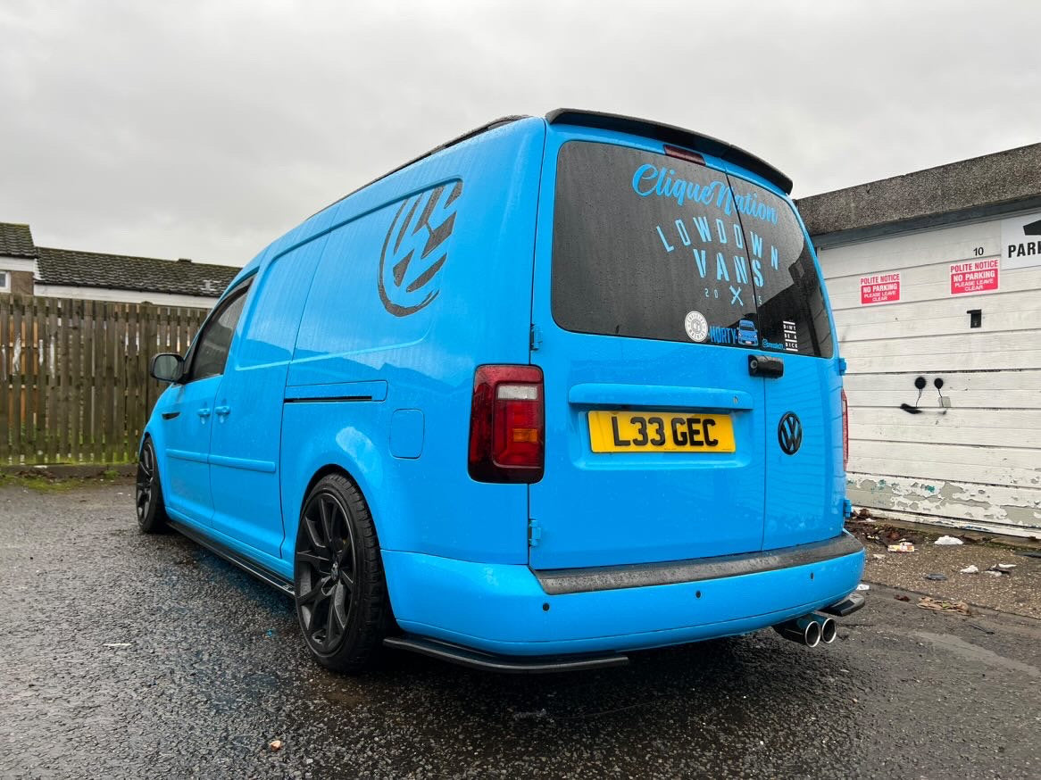 Volkswagen Caddy MK3 2K Maxi - Rear Spats