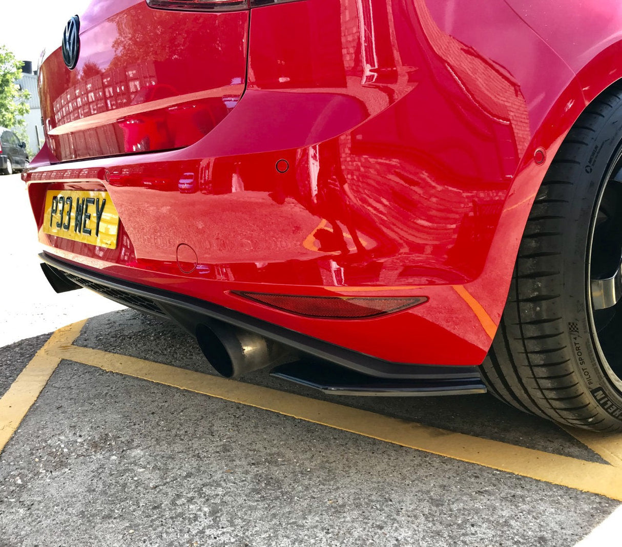 Volkswagen Golf MK7 GTI - Rear Spats