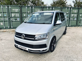 Volkswagen Transporter T6 Non-Sportline Short Wheelbase - Styling Factory Front Splitter