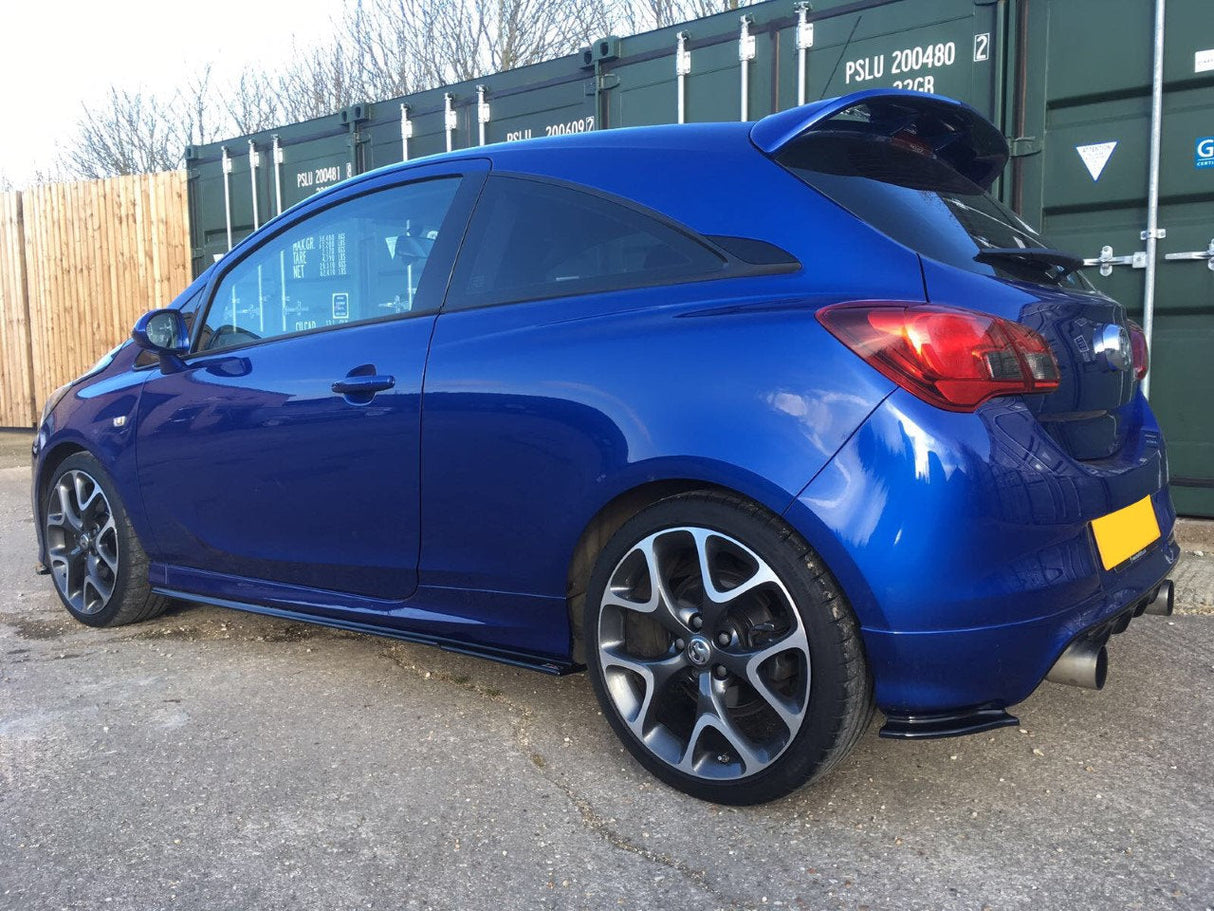 Vauxhall Corsa E LE - Side Skirt Splitters