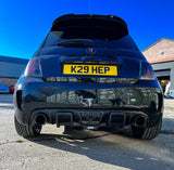 Fiat Abarth 500 Series 3 - Rear Diffuser Badge