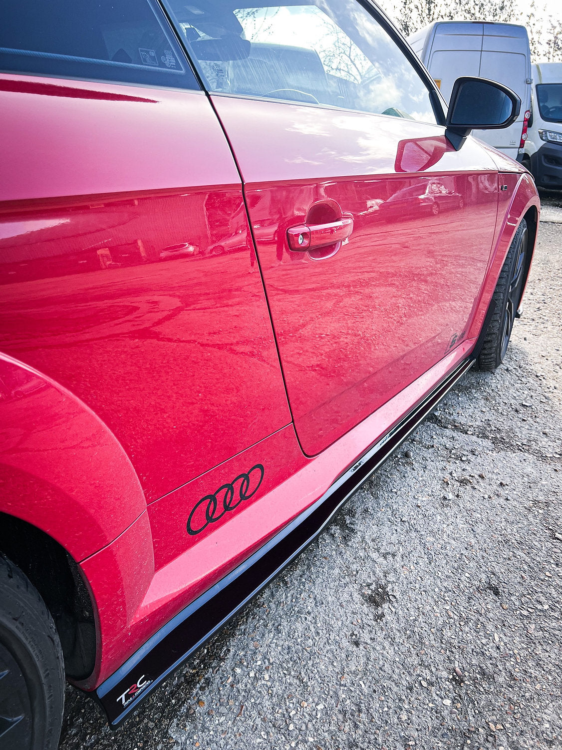 Audi TTS MK3 Pre Facelift - Side Skirts Splitters