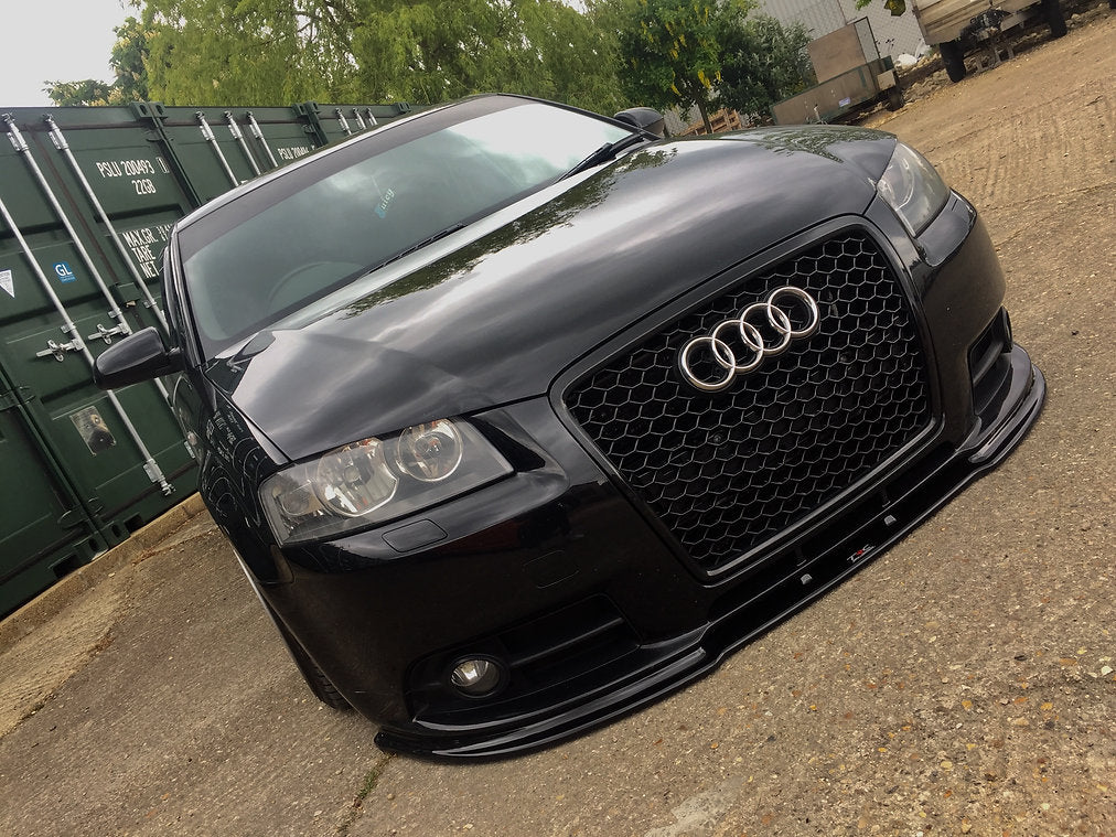 Audi A3 S-Line 8P Pre Facelift - Front Splitter