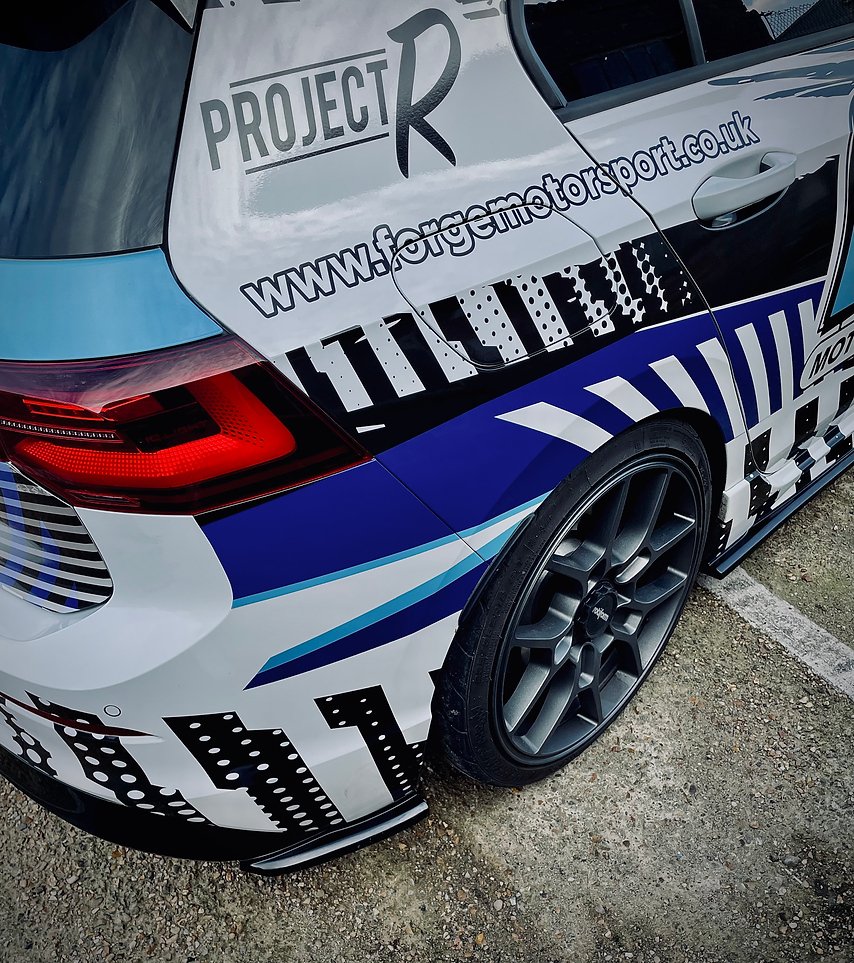 Volkswagen Golf MK8 R - Rear Spats