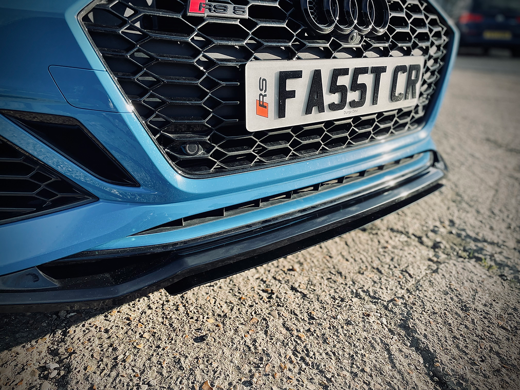 Audi RS5 B9.5 Coupe with Centre Blade - Front Splitter