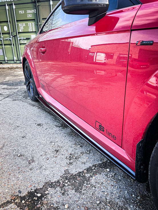 Audi TT MK3 S-Line - Side Skirt Splitters