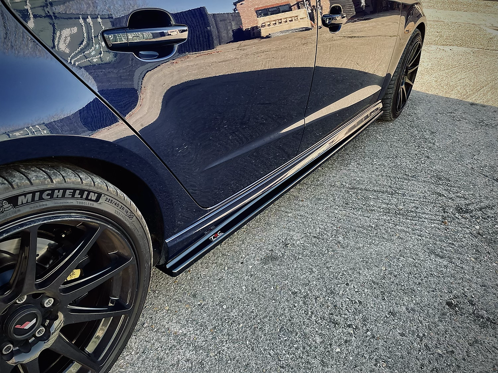 Audi A3 S-Line 8V Facelift Sportback 5 Door - Side Skirt Splitters