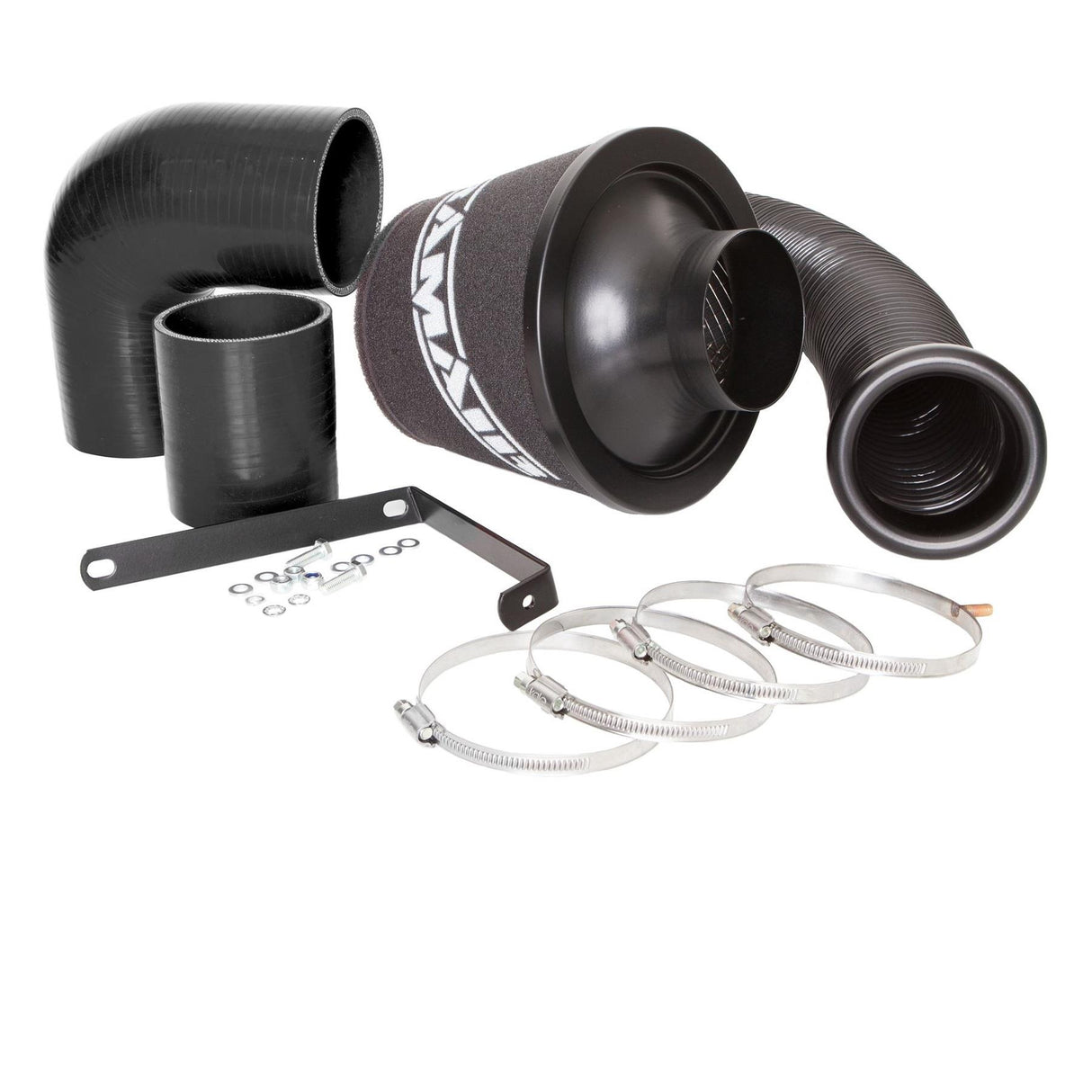 Performance Foam Induction Kit for VW MK5 Golf R32 3.2 V6  - Black Hoses