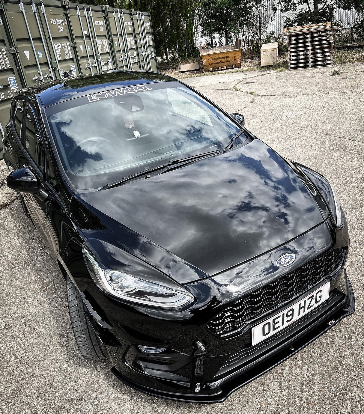 Ford Fiesta MK8 ST - V1 Headlight brows